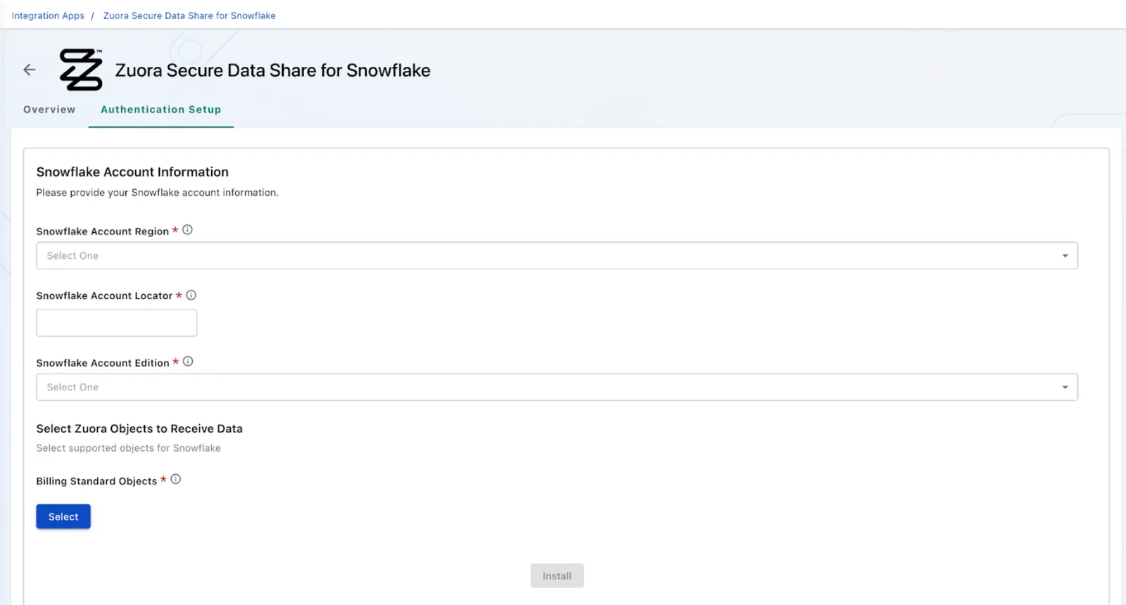Secure Data Share UI 2