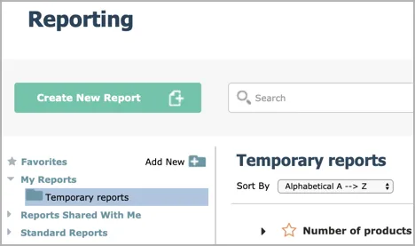 Reporting Folders Before Delete