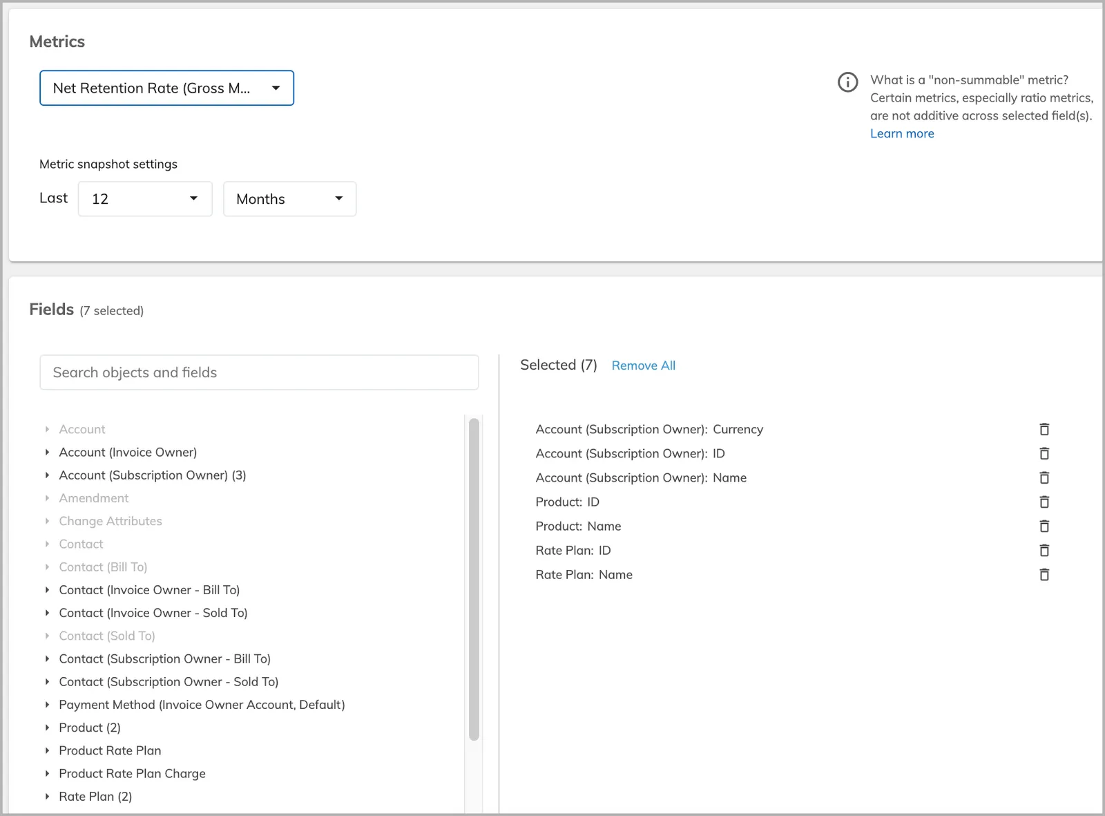 analytics non summable with fields