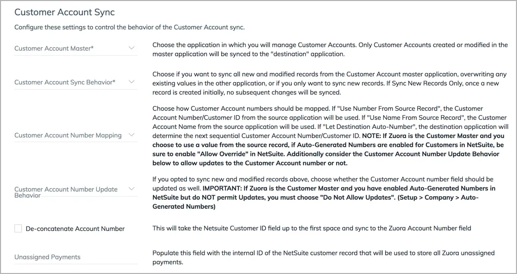 CustomerAccountSync
