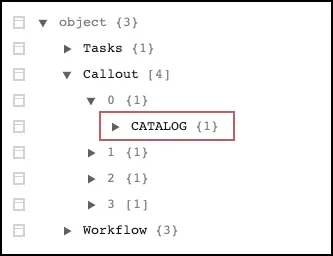 Sample workflow callout payload